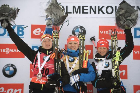 Biathlon. 8th stage of World Cup. Women. Individual race