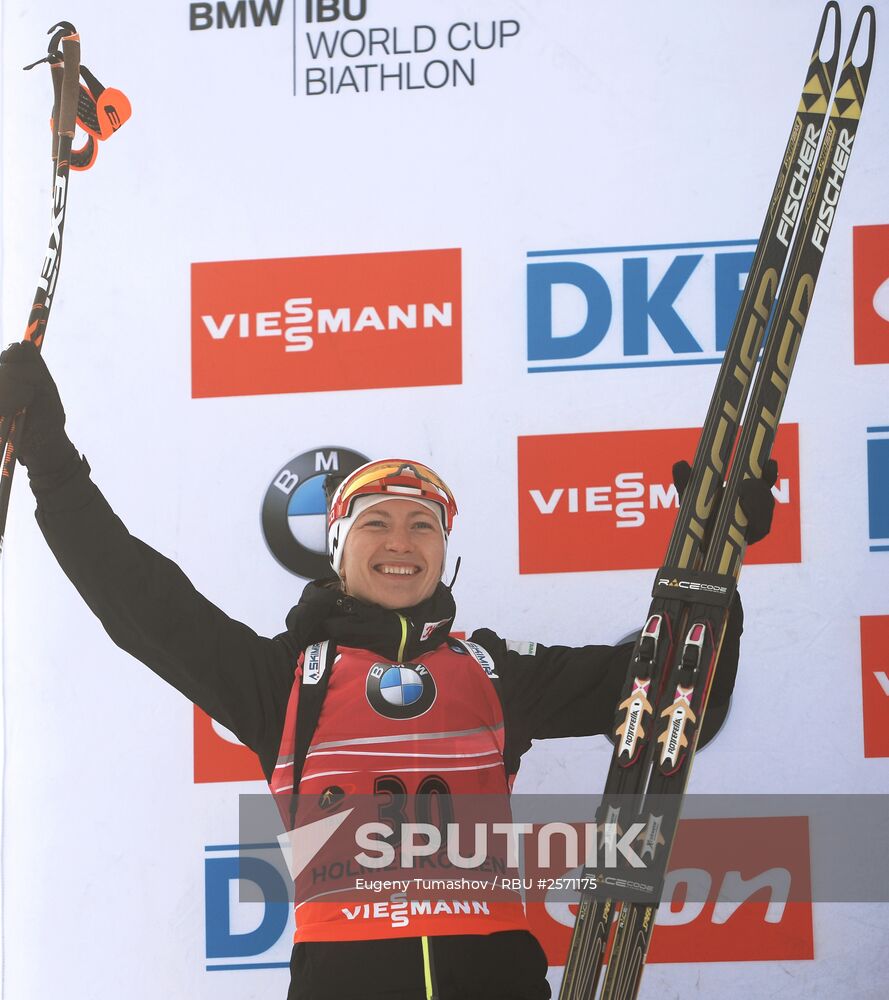 Biathlon. 8th stage of World Cup. Women. Individual race