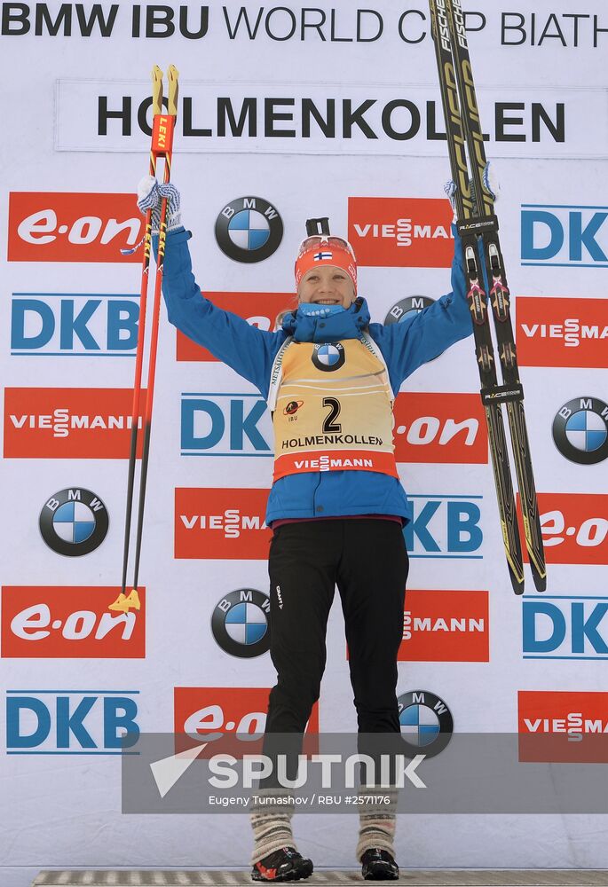 Biathlon. 8th stage of World Cup. Women. Individual race