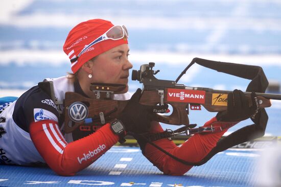 Biathlon. 8th stage of World Cup. Women. Individual race
