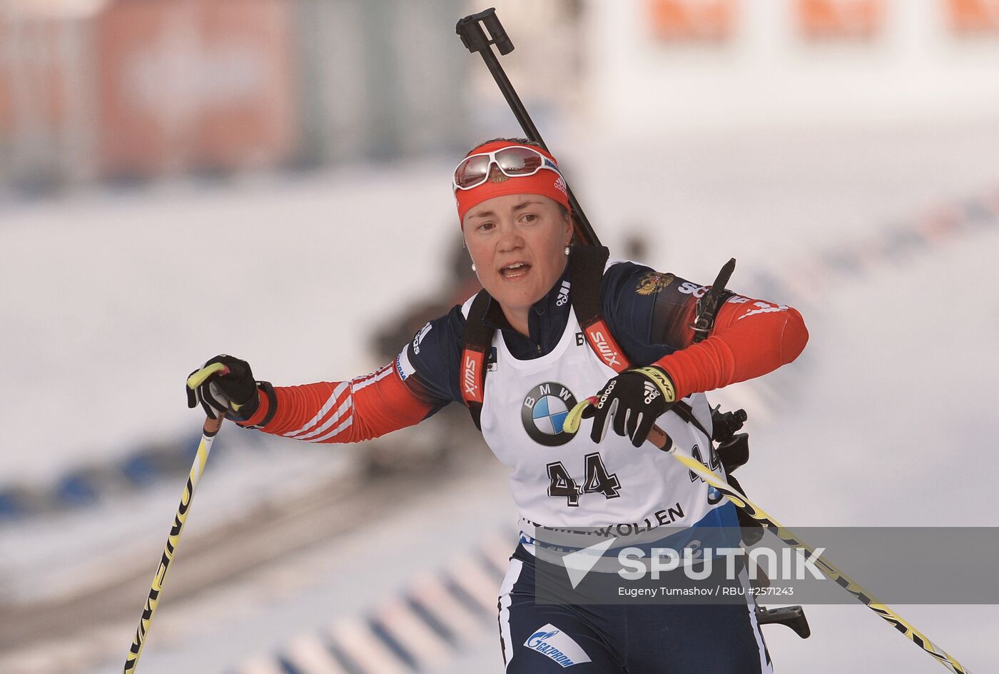 Biathlon. 8th stage of World Cup. Women. Individual race