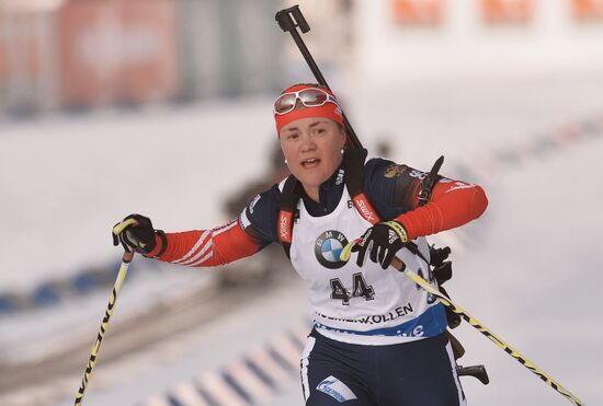 Biathlon. 8th stage of World Cup. Women. Individual race