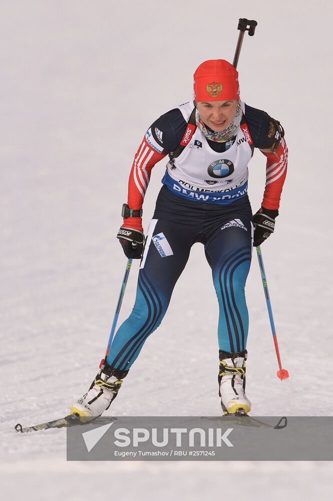 Biathlon. 8th stage of World Cup. Women. Individual race
