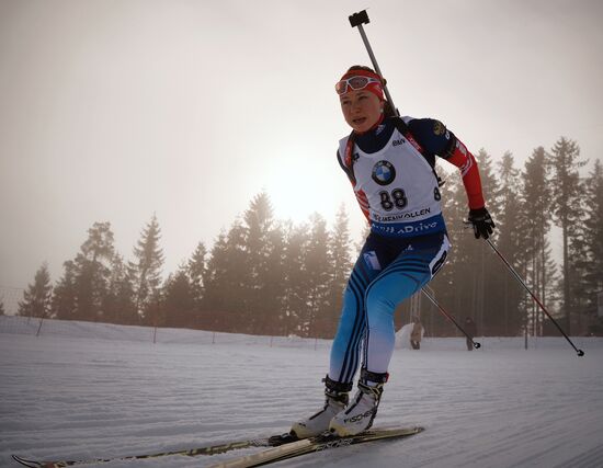 Biathlon. 8th stage of World Cup. Women. Individual race