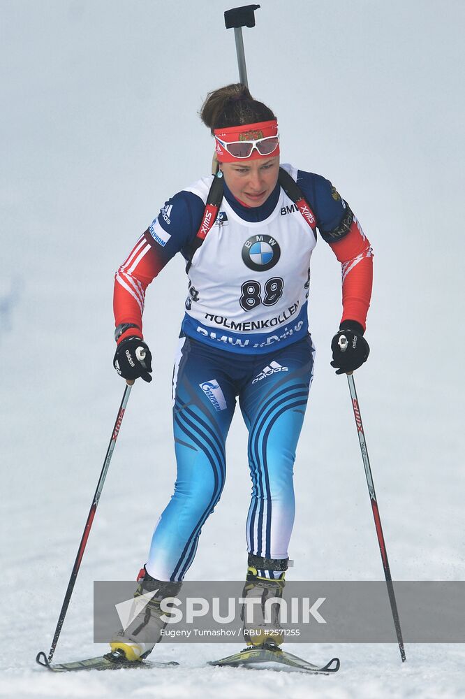 Biathlon. 8th stage of World Cup. Women. Individual race