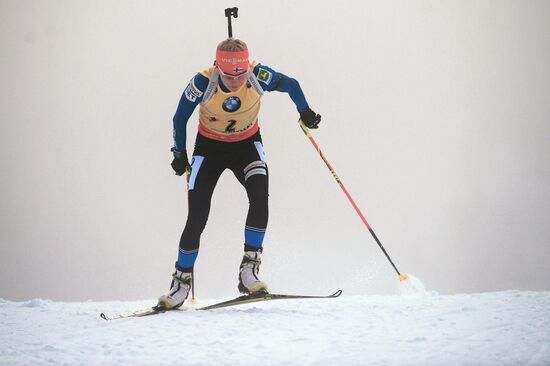 Biathlon. 8th stage of World Cup. Women. Individual race