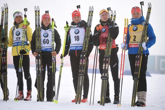 Biathlon. 8th stage of World Cup. Women. Individual race