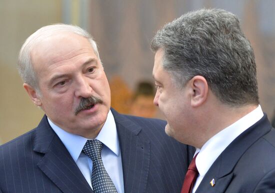 Russian, German, French and Ukrainian leaders meet for talks