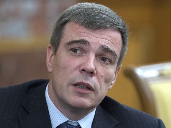 Russian Prime Minister Dmitry Medvedev chairs Government meeting