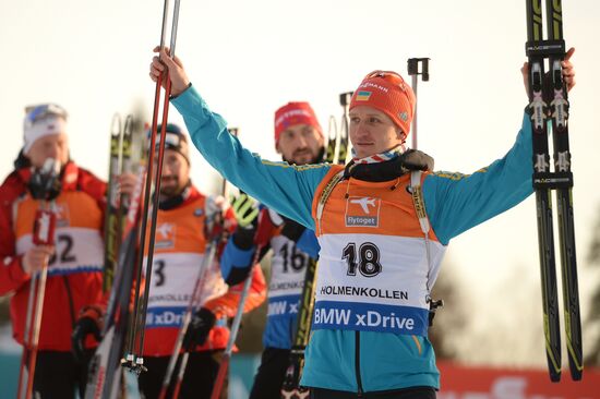 BMW IBU World Cup Biathlon 8. Men. Individual