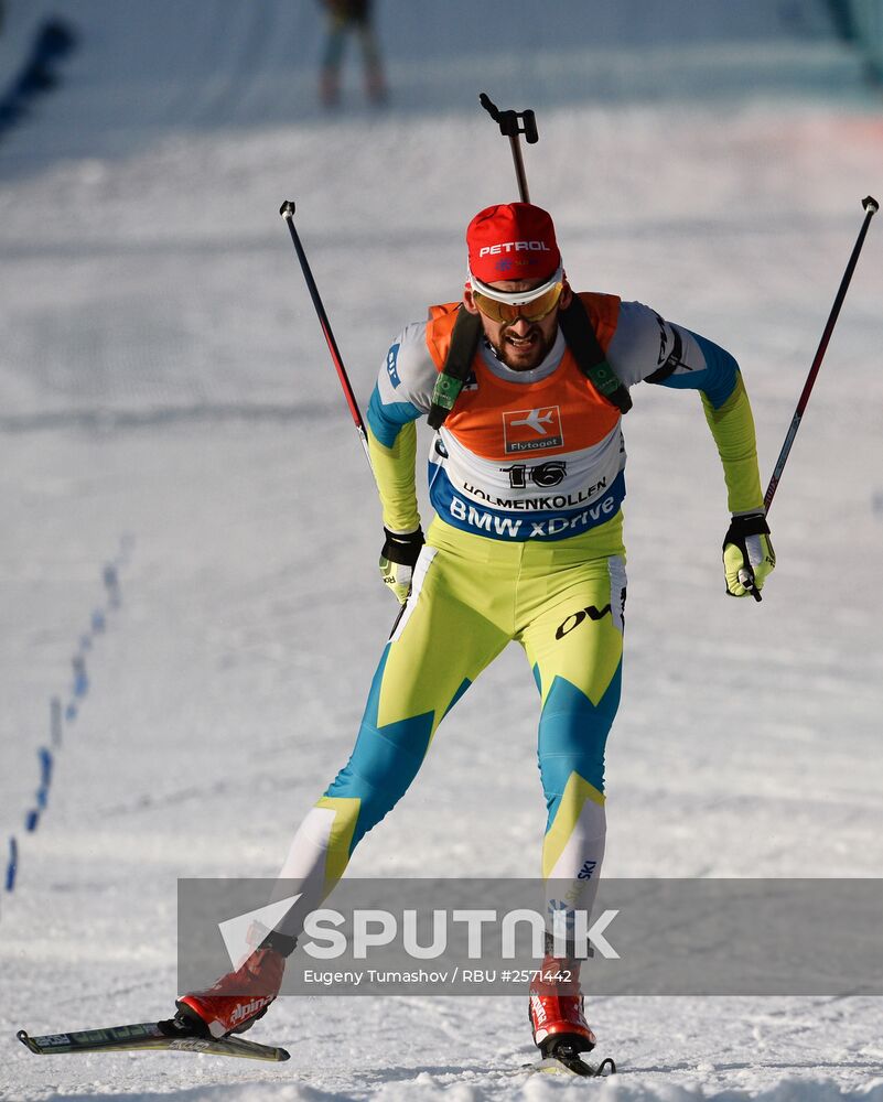 BMW IBU World Cup Biathlon 8. Men. Individual