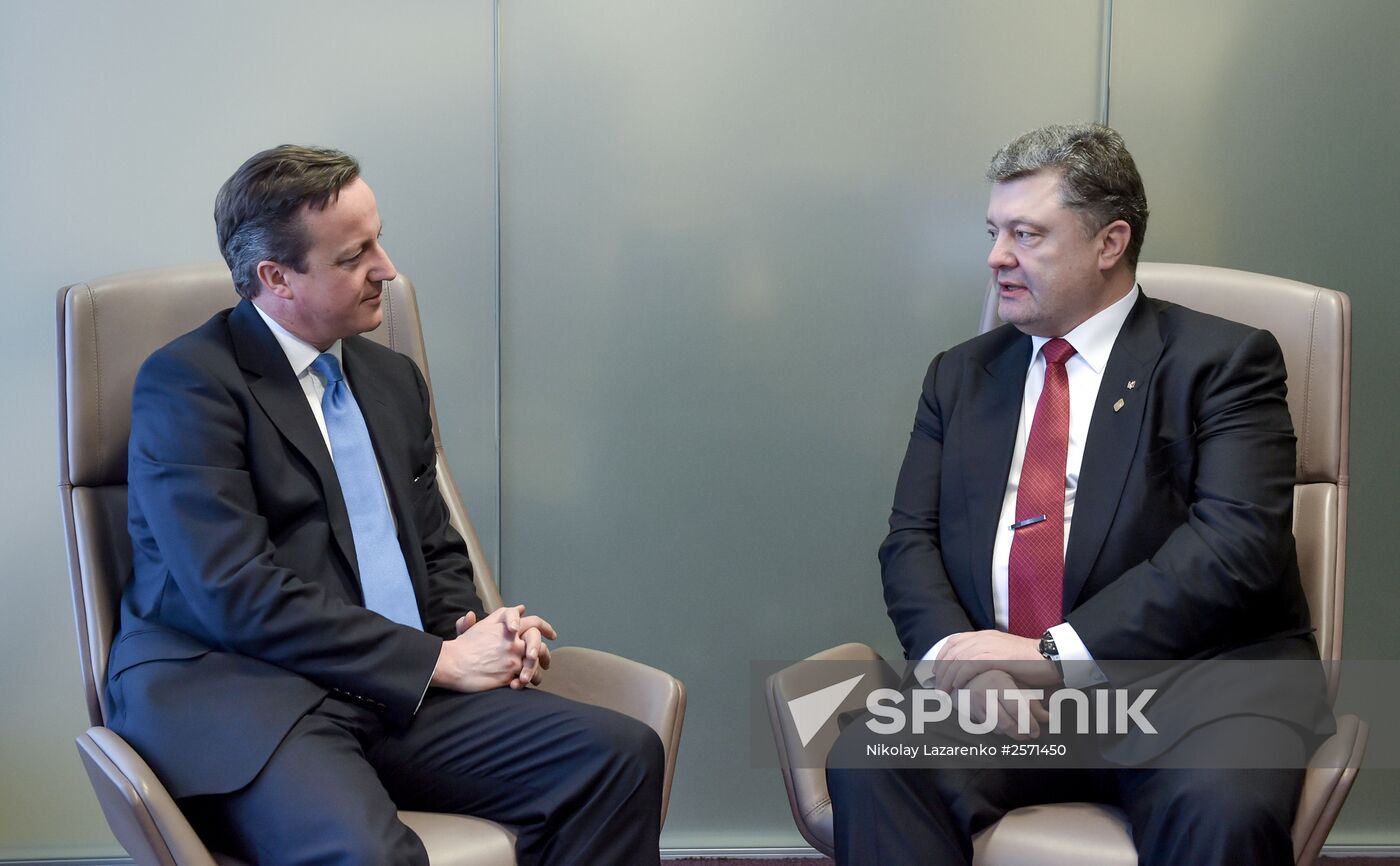 Petro Poroshenko visits Brussels