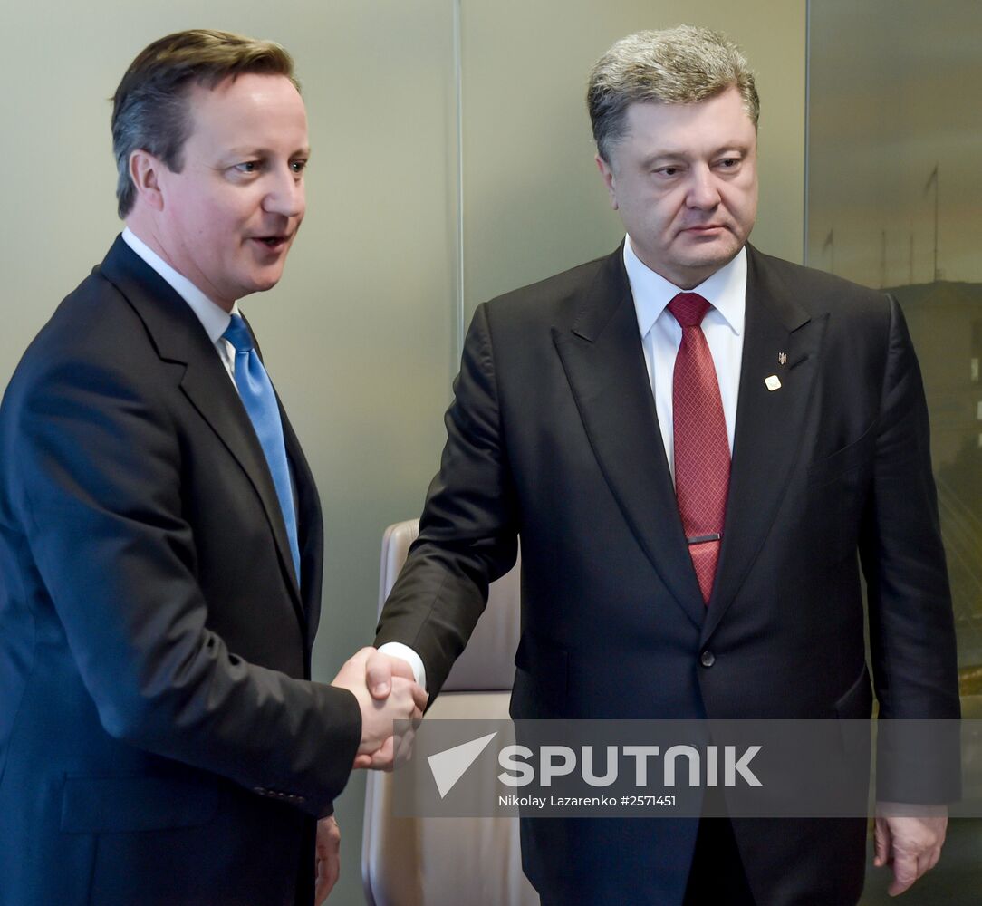 Petro Poroshenko visits Brussels