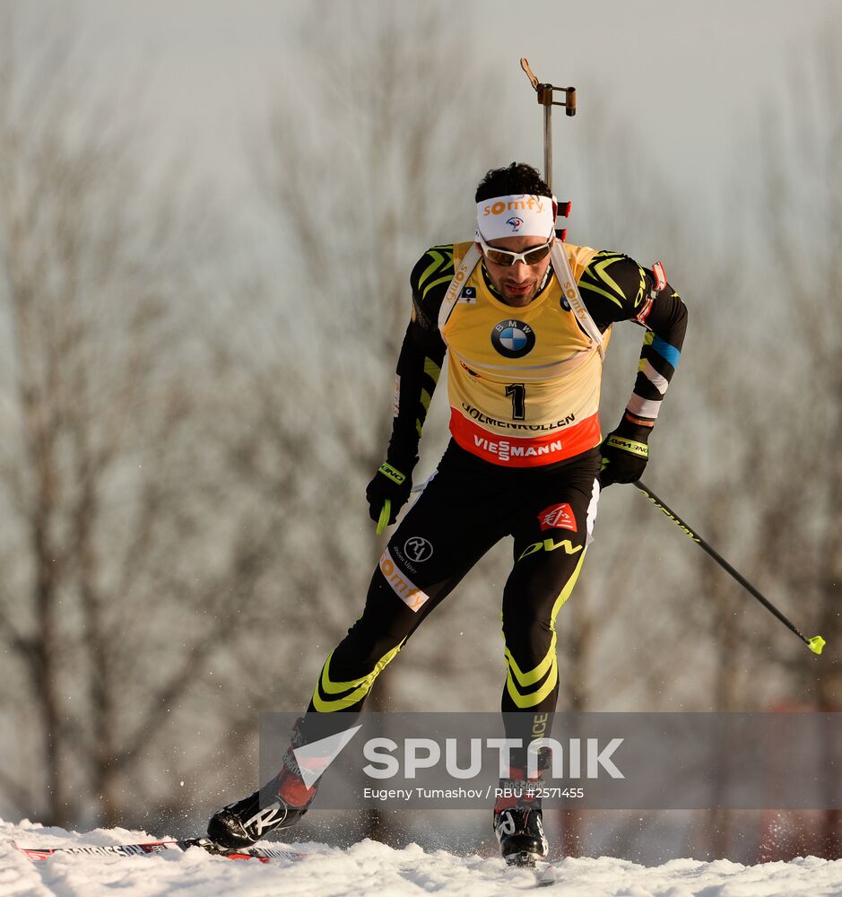 BMW IBU World Cup Biathlon 8. Men. Individual
