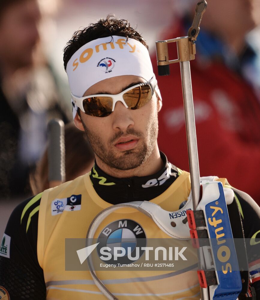 BMW IBU World Cup Biathlon 8. Men. Individual