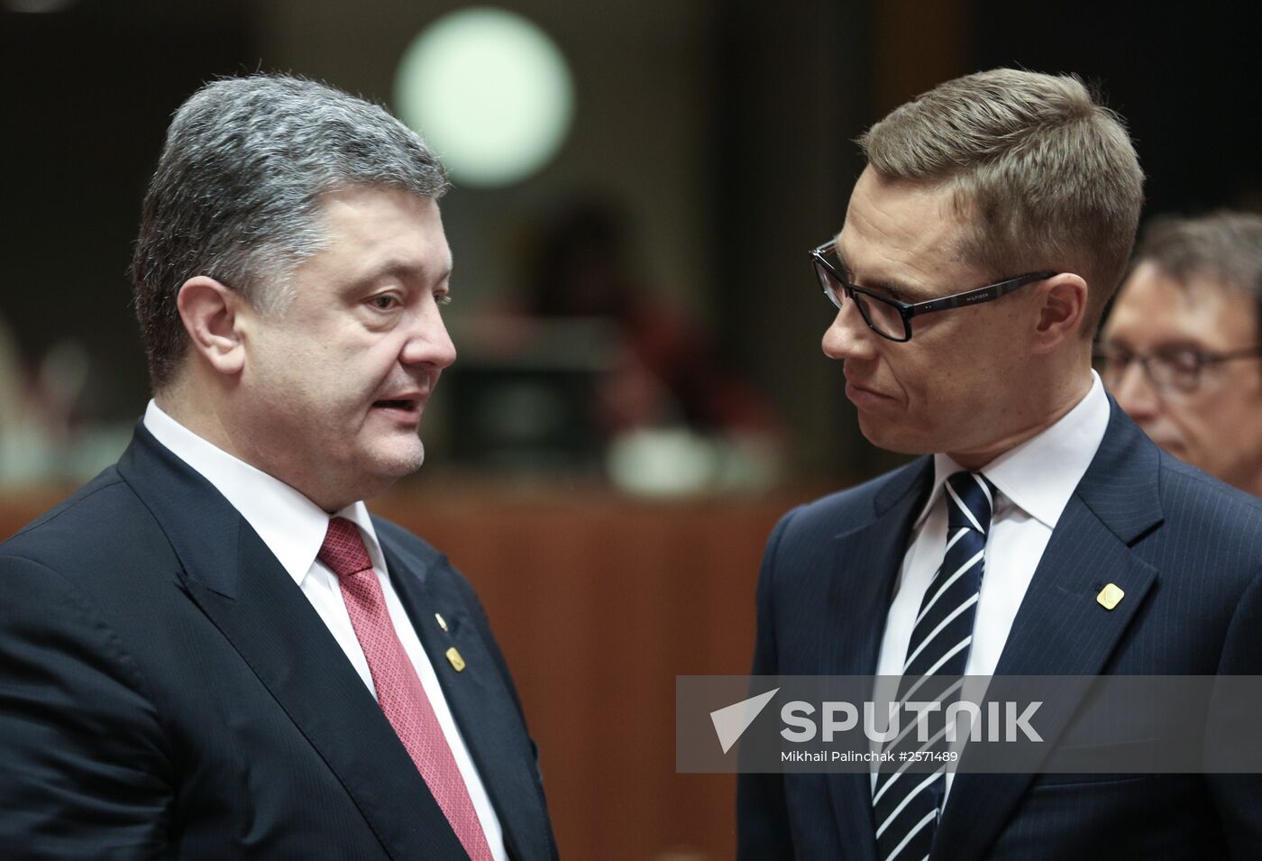 Petro Poroshenko visits Brussels
