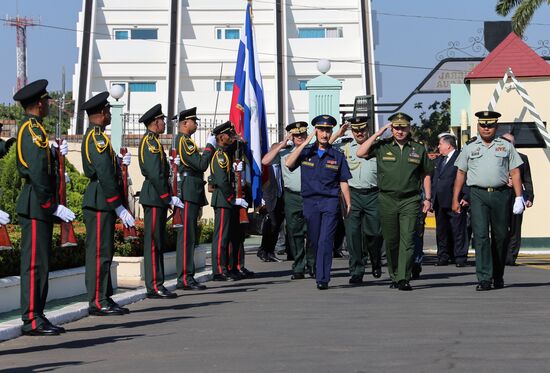 Defense Minister Sergei Shoigu on official visit to Nicaragua