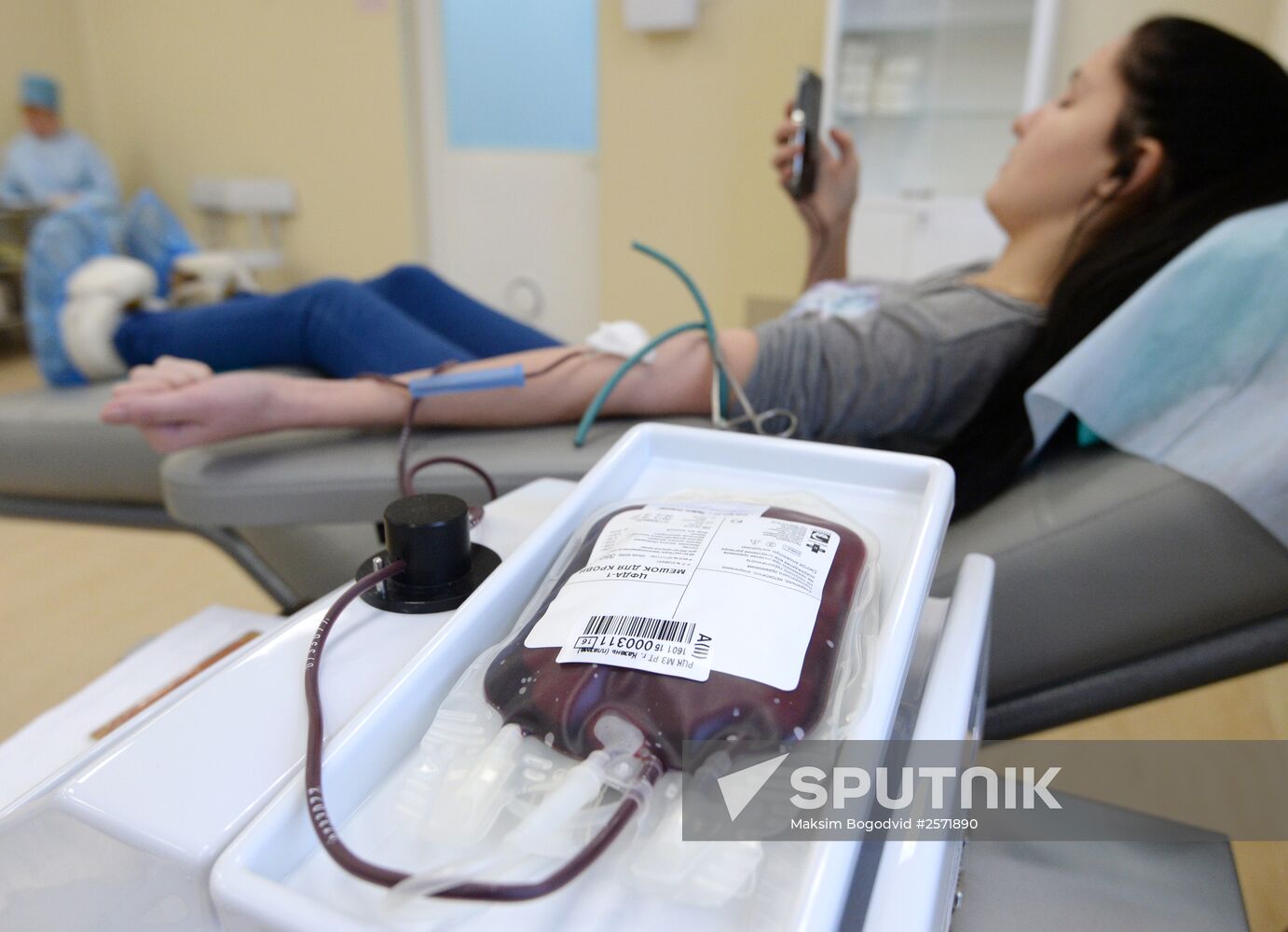 Donor Day at Republican Blood Center in Kazan