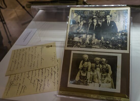 Transfer of items from Yusupovs personal archives to State Archives