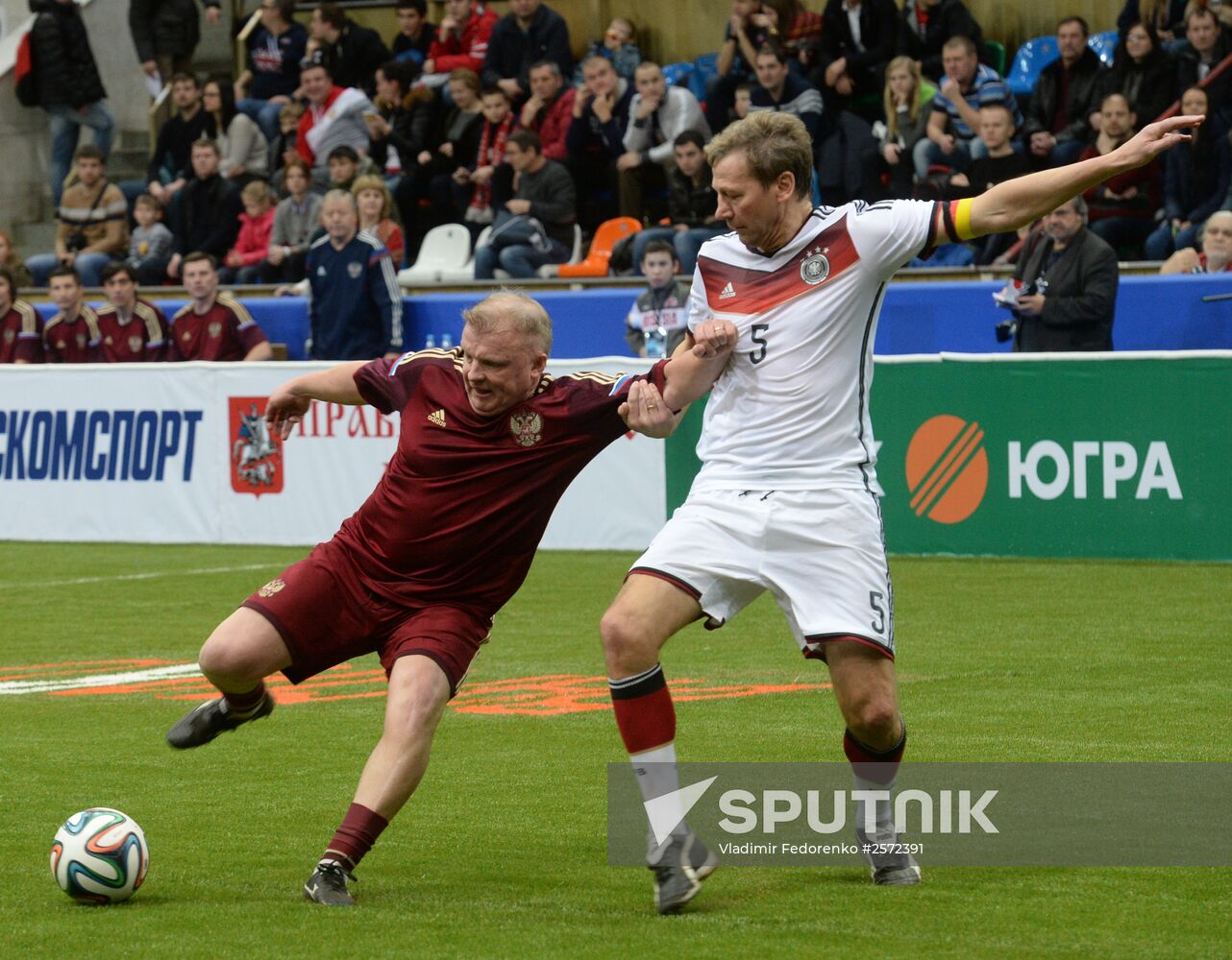 Football. 2015 Legend Cup. Day One