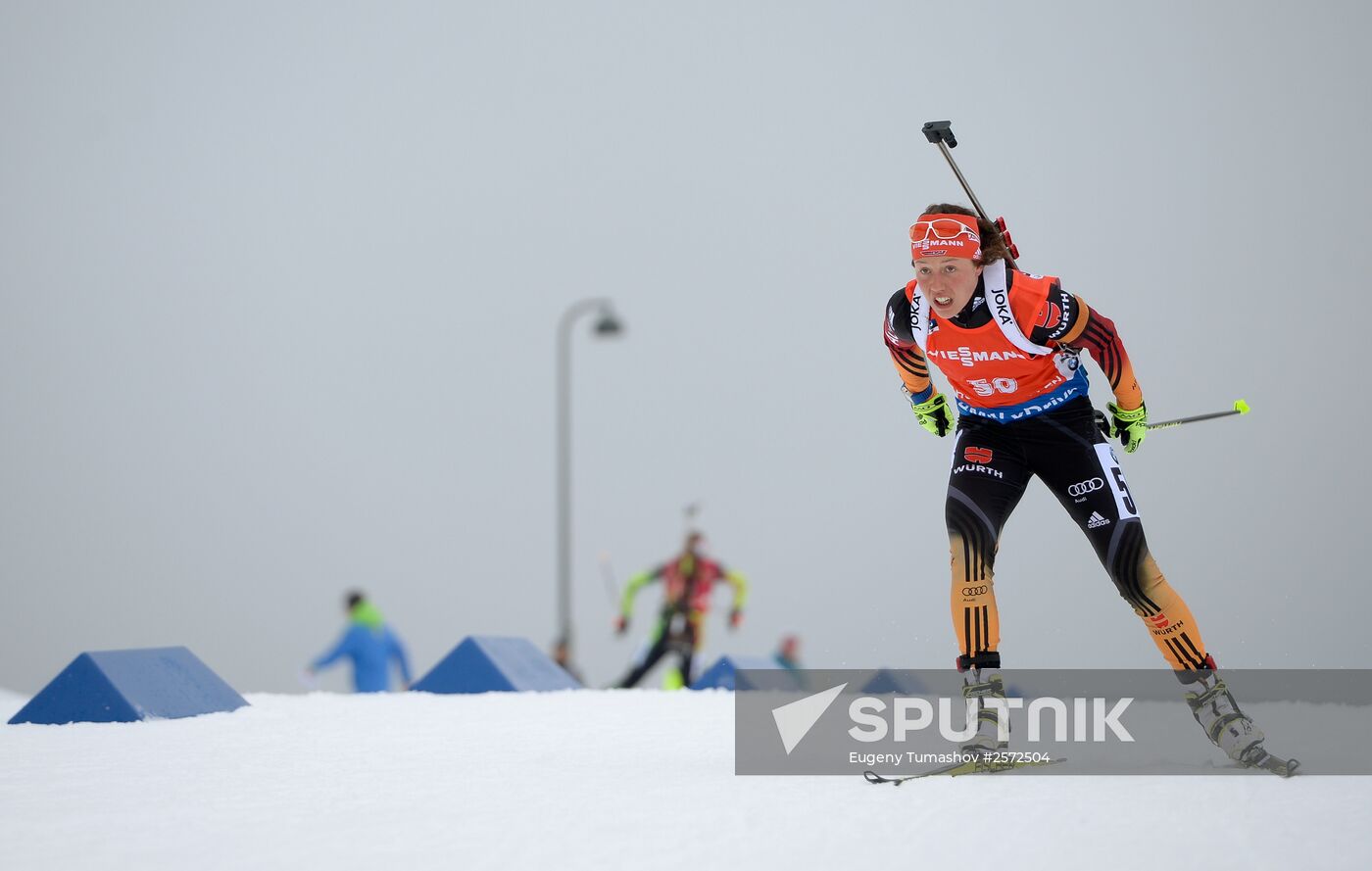 BMW IBU World Cup Biathlon 8. Women's sprint