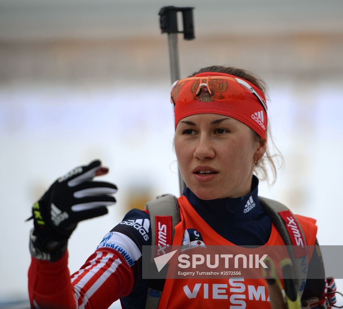 BMW IBU World Cup Biathlon 8. Women's sprint