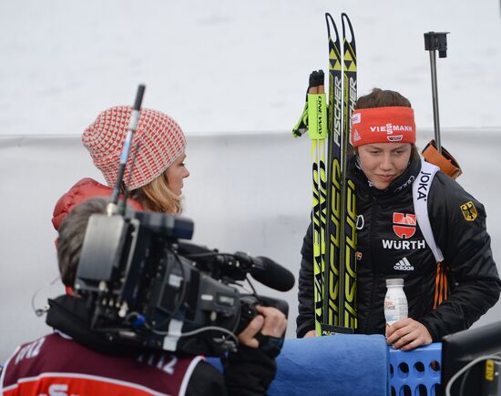 2014–15 Biathlon World Cup 8. Women. Sprint