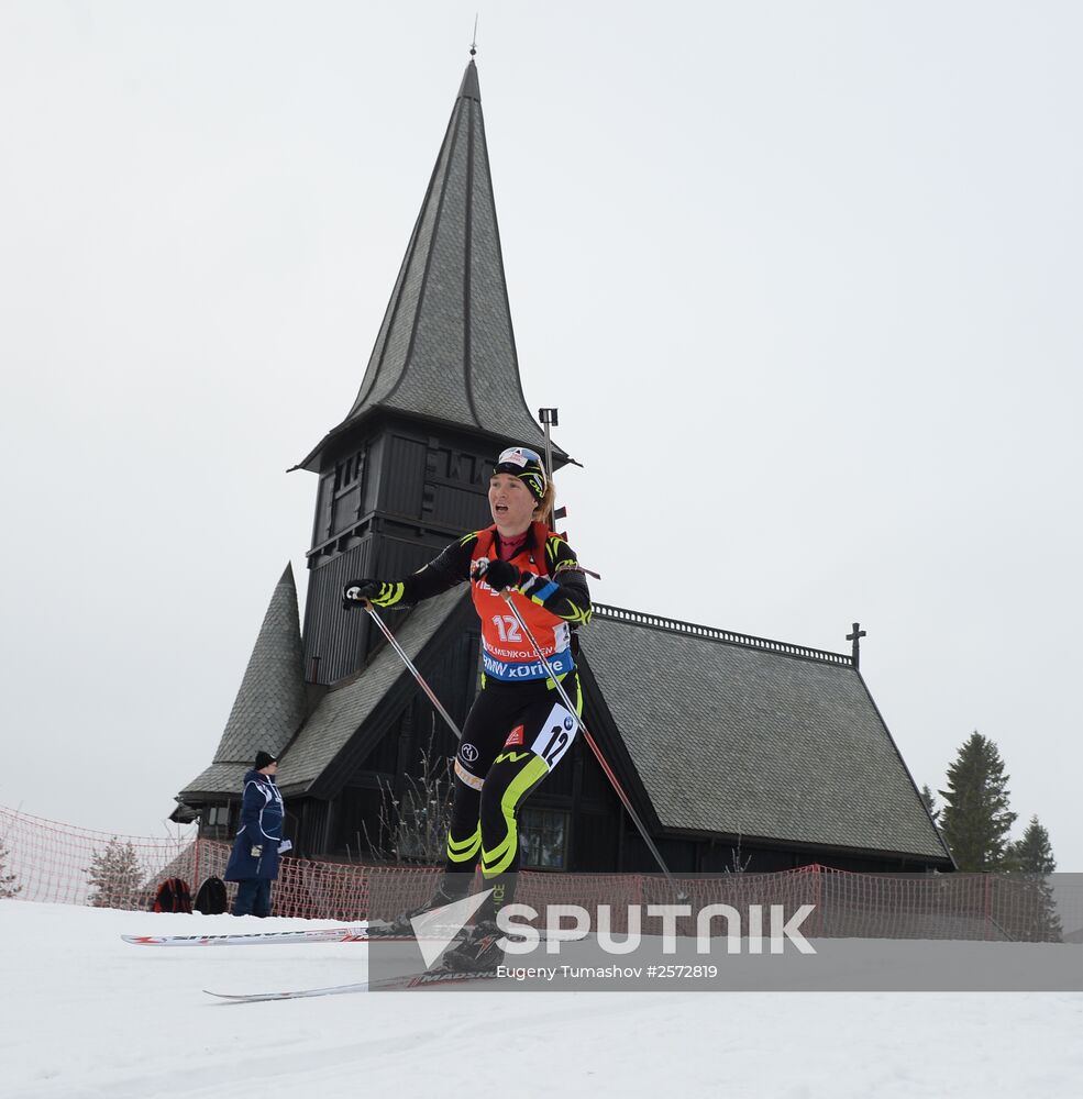 2014–15 Biathlon World Cup 8. Women. Sprint