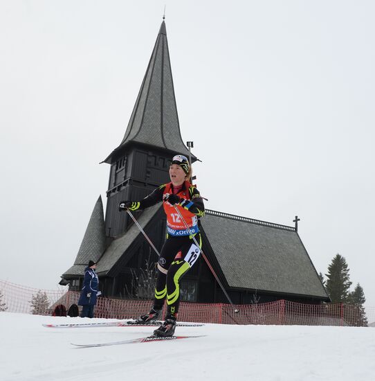 2014–15 Biathlon World Cup 8. Women. Sprint