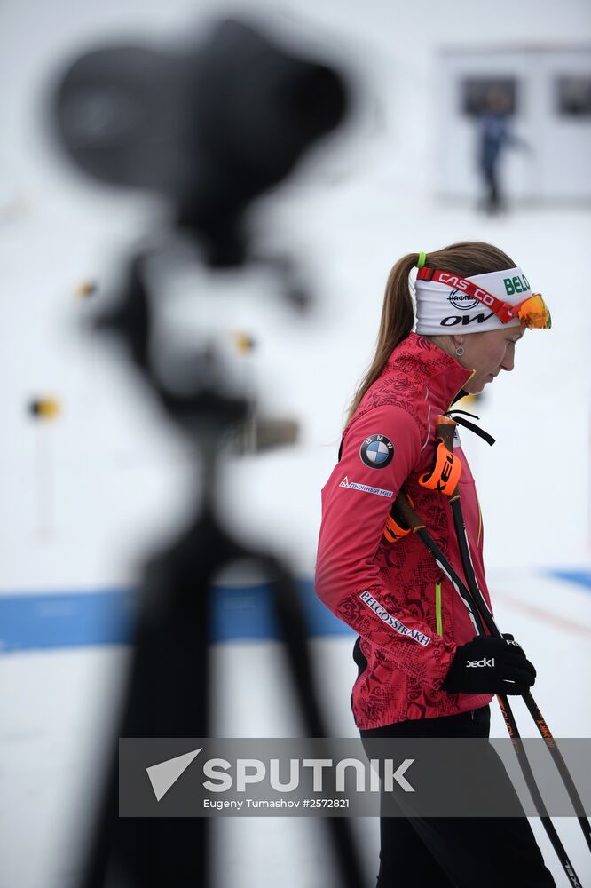 2014–15 Biathlon World Cup 8. Women. Sprint