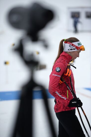 2014–15 Biathlon World Cup 8. Women. Sprint