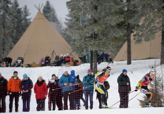 2014–15 Biathlon World Cup 8. Women. Sprint