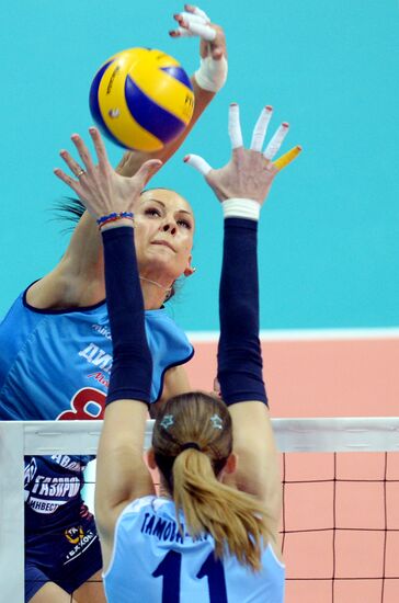 Russian Women's Volleyball Super League. Dynamo Kazan vs. Dynamo Moscow