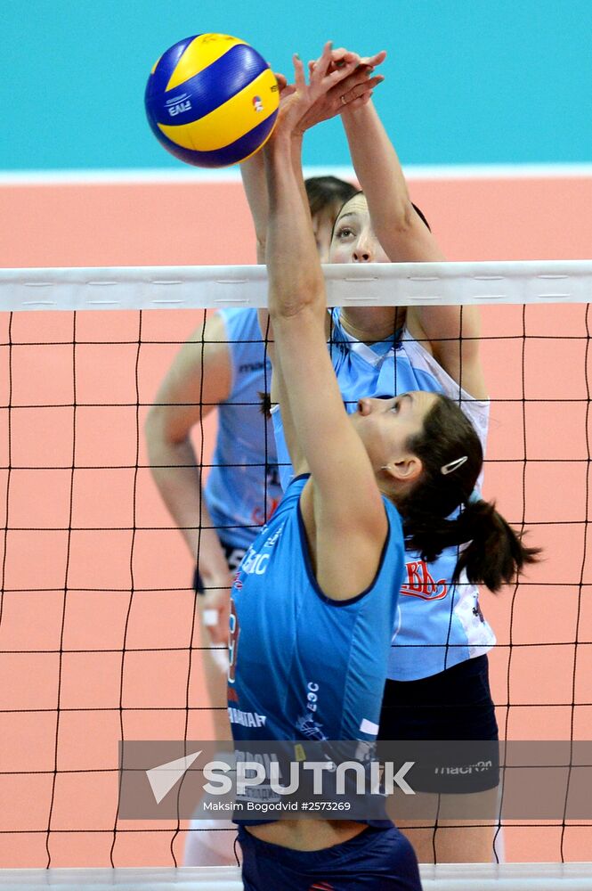 Russian Women's Volleyball Super League. Dynamo Kazan vs. Dynamo Moscow