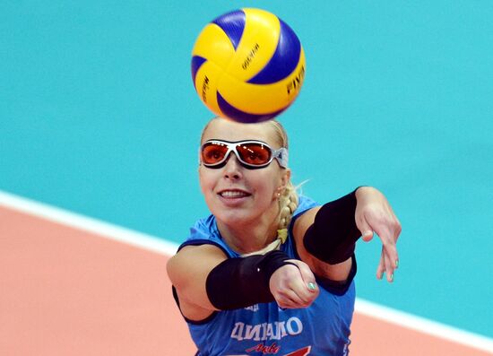 Russian Women's Volleyball Super League. Dynamo Kazan vs. Dynamo Moscow