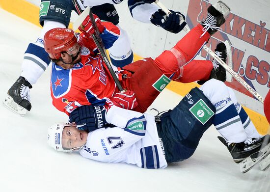 Kontinental Hockey League. CSKA vs. Dynamo Moscow