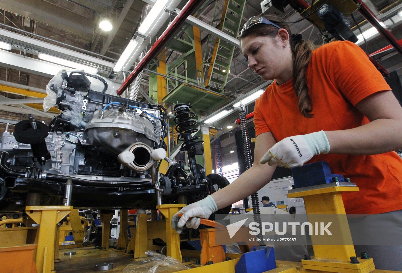 Mazda Sollers Manufacturing Rus auto plant in Vladivostok