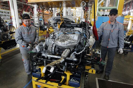 Mazda Sollers Manufacturing Rus auto plant in Vladivostok