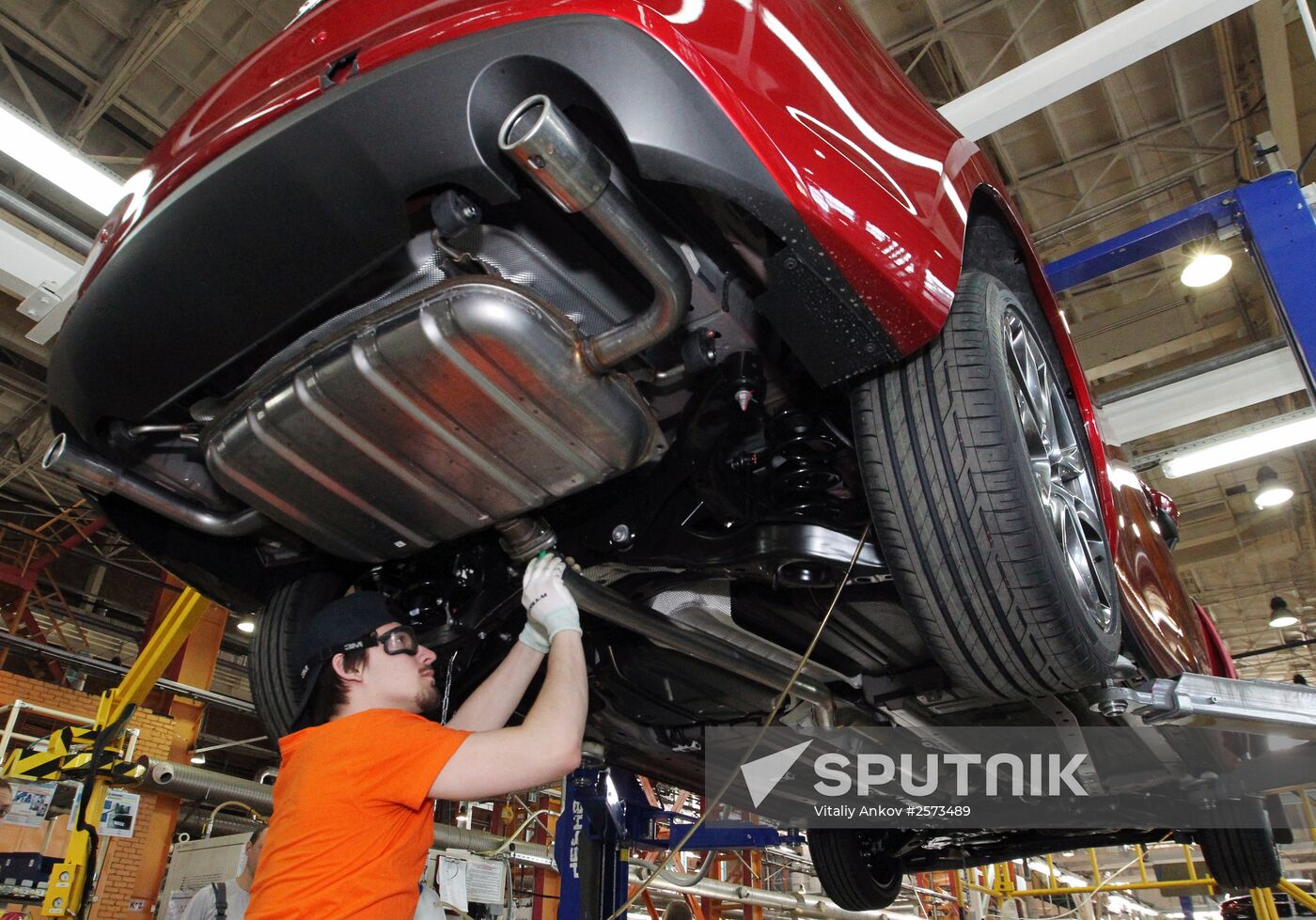 Mazda Sollers Manufacturing Rus auto plant in Vladivostok