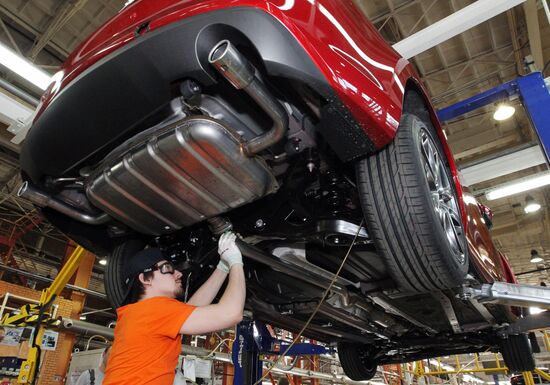 Mazda Sollers Manufacturing Rus auto plant in Vladivostok