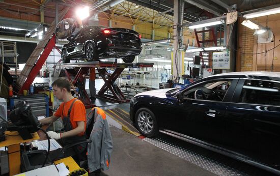 Mazda Sollers Manufacturing Rus auto plant in Vladivostok