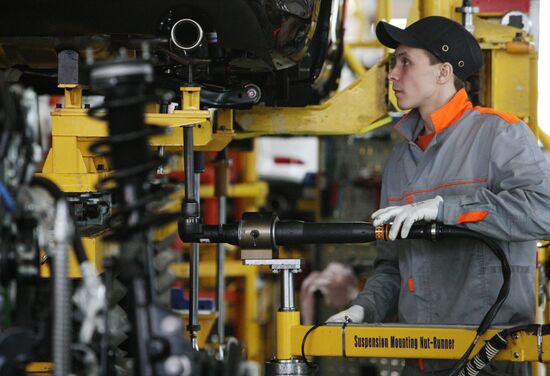 Mazda Sollers Manufacturing Rus auto plant in Vladivostok