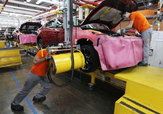 Mazda Sollers Manufacturing Rus auto plant in Vladivostok