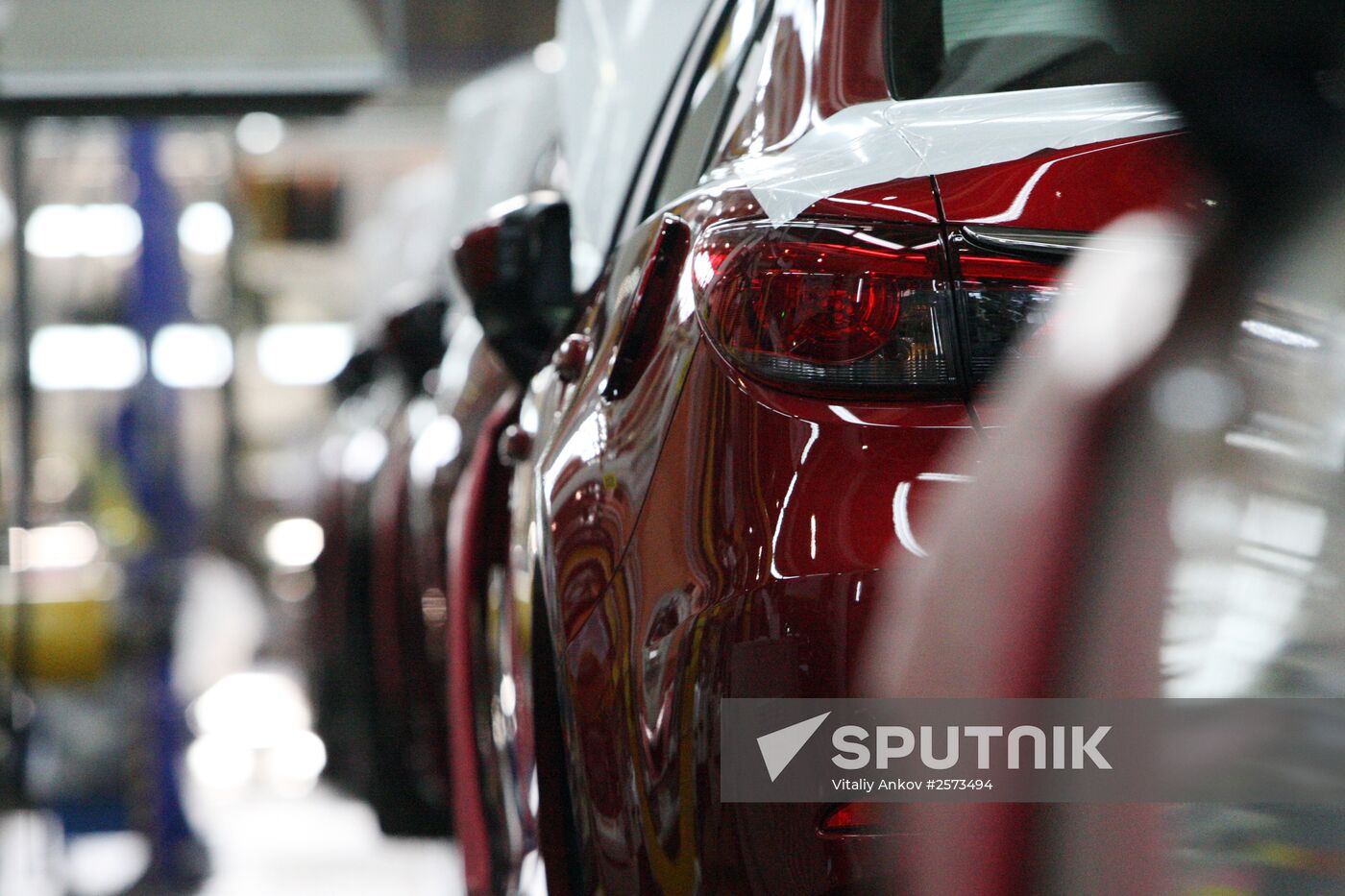 Mazda Sollers Manufacturing Rus auto plant in Vladivostok