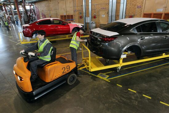 Mazda Sollers Manufacturing Rus auto plant in Vladivostok