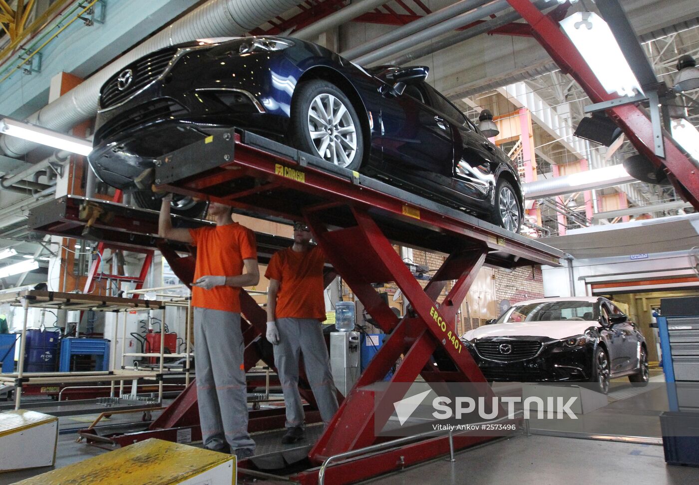 Mazda Sollers Manufacturing Rus auto plant in Vladivostok