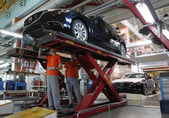 Mazda Sollers Manufacturing Rus auto plant in Vladivostok