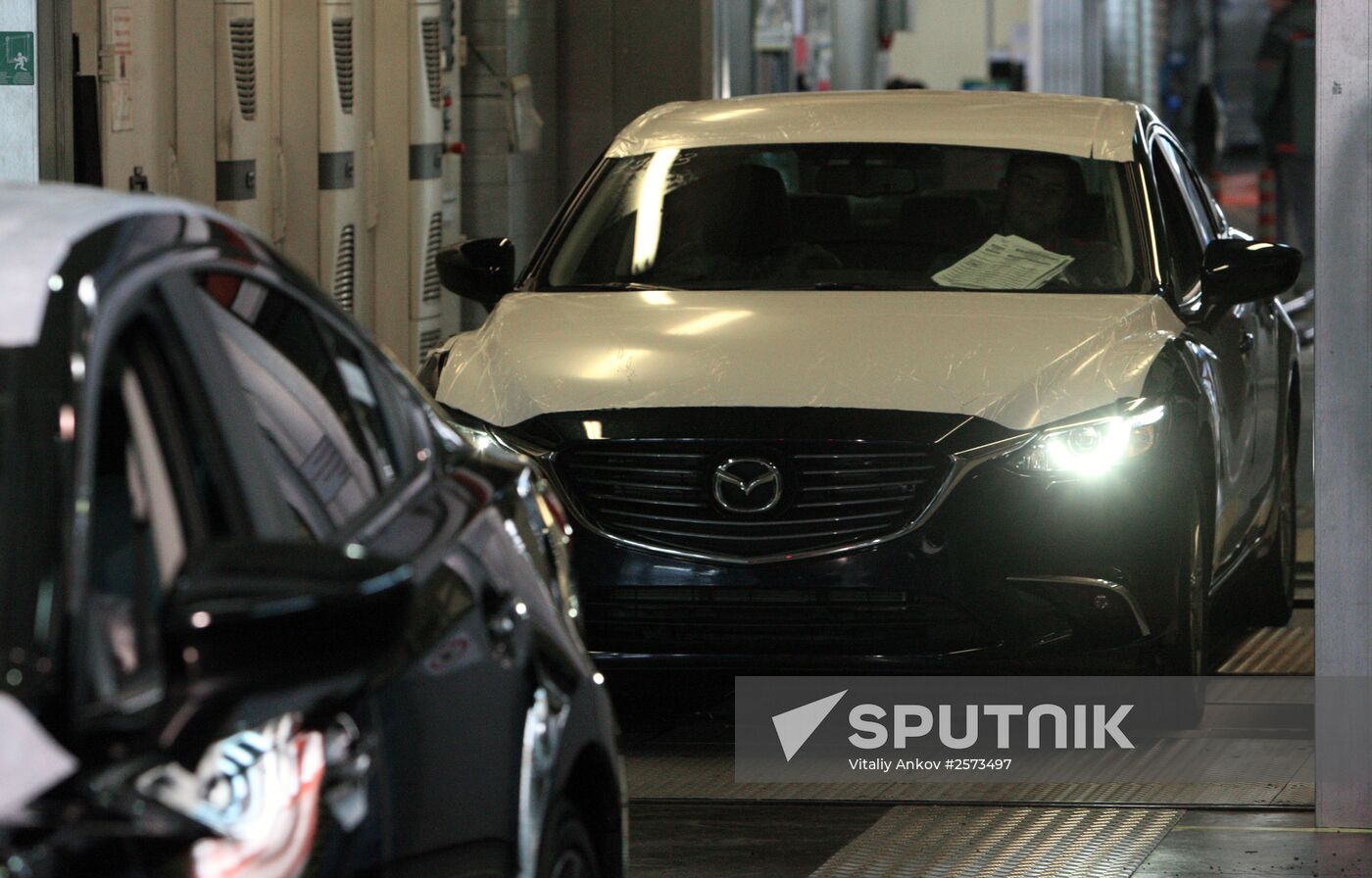 Mazda Sollers Manufacturing Rus auto plant in Vladivostok