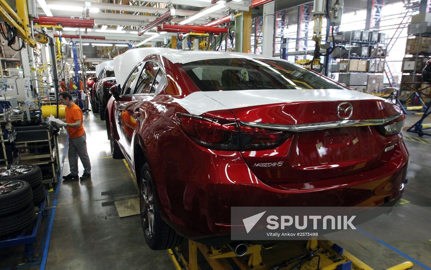 Mazda Sollers Manufacturing Rus auto plant in Vladivostok