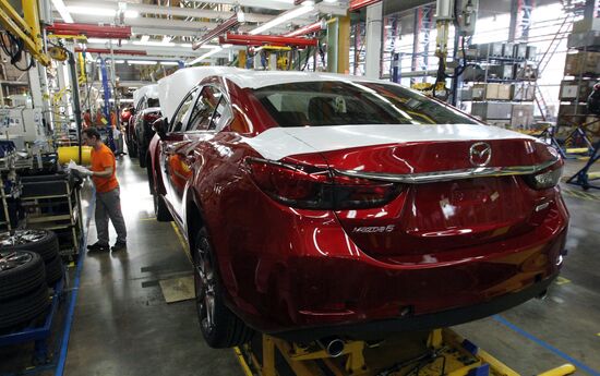 Mazda Sollers Manufacturing Rus auto plant in Vladivostok